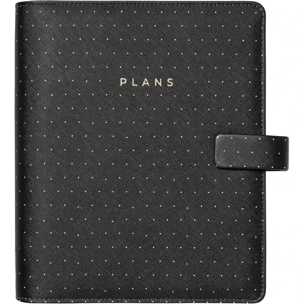 Filofax Moonlight Organizer Planner, A5 Size, Black Week-to-Week New & Sealed!